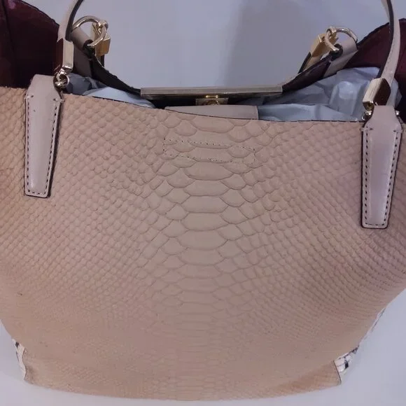 Snakeskin Print Coach Bag - Picture 9 of 16